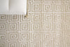 Exquisite Rugs Greek Key 9454 Beige Area Rug by The Met Lifestyle Image Feature