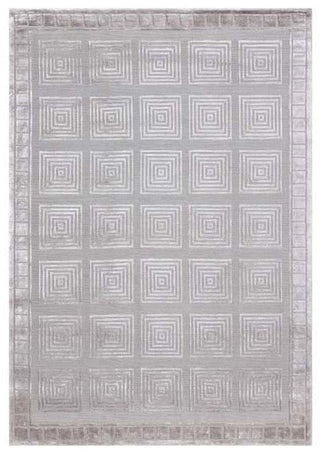 Exquisite Rugs Metro Velvet 9455 Silver Area Rug main image