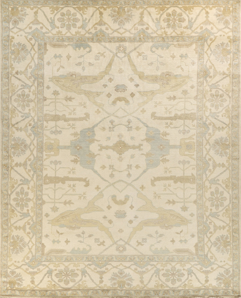 Exquisite Rugs Antique Weave Oushak 9492 Beige/Blue/Brown Area Rug main image