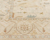 Exquisite Rugs Antique Weave Oushak 9492 Beige/Blue/Brown Area Rug Closeup Image