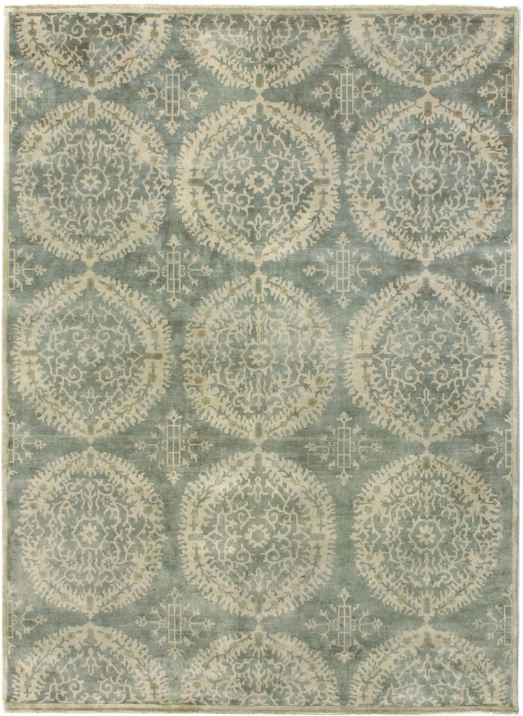 Exquisite Rugs Fine Wool 9495 Silver/Gray Area Rug main image