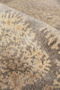 Exquisite Rugs Fine Wool 9495 Silver/Gray Area Rug Detail Image