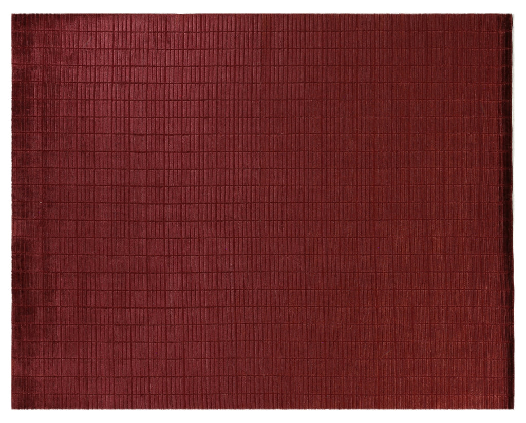 Exquisite Rugs Blocks 9502 Red Area Rug main image