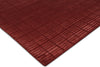 Exquisite Rugs Blocks 9502 Red Area Rug Corner Image