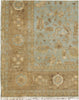 Exquisite Rugs Mamluk 9522 Light Blue Area Rug Corner Image