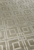 Exquisite Rugs Super Tibetan 9556 Taupe Area Rug Detail Image