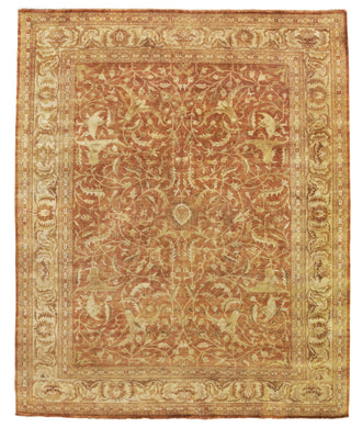 Exquisite Rugs Antique Weave Oushak 9564 Rust/Ivory Area Rug main image