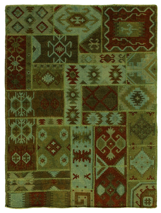 Exquisite Rugs Flatweave 9577 Green Area Rug main image
