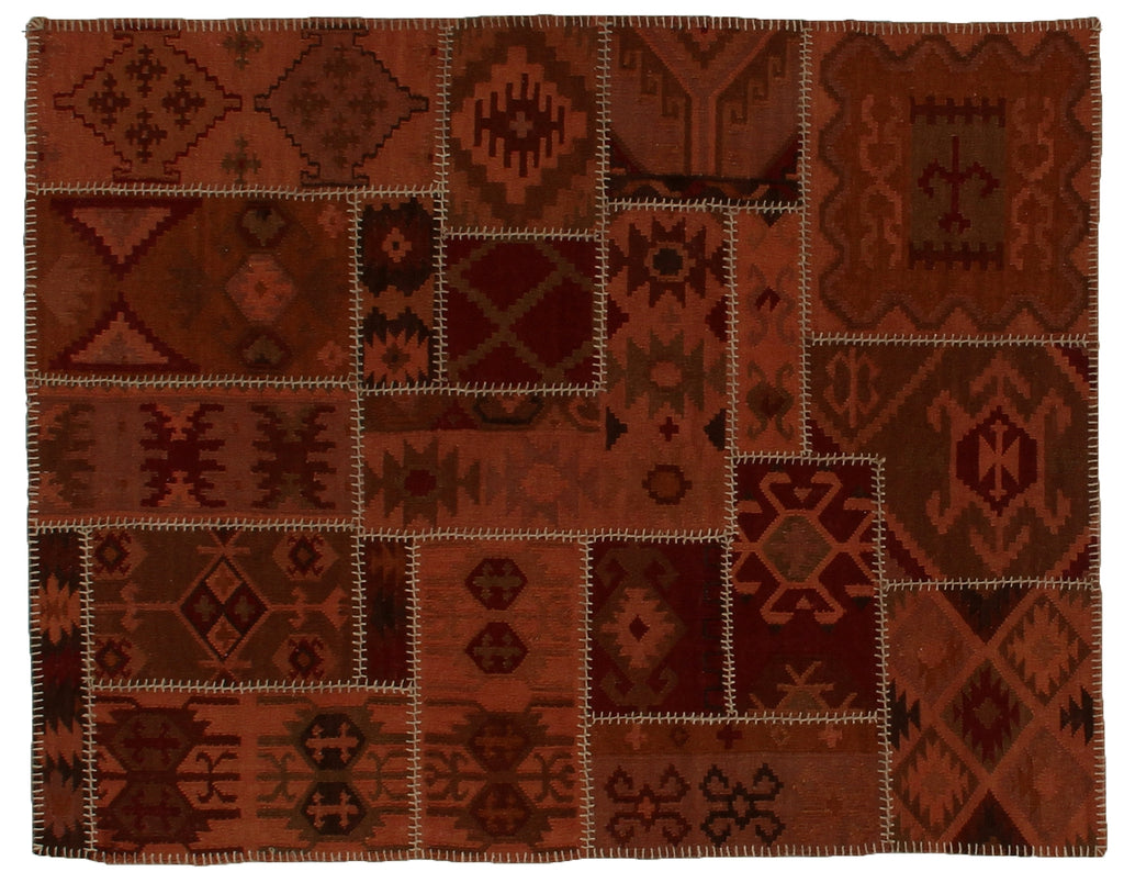 Exquisite Rugs Flatweave 9581 Red Area Rug main image