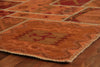 Exquisite Rugs Flatweave 9581 Red Area Rug Pile Image