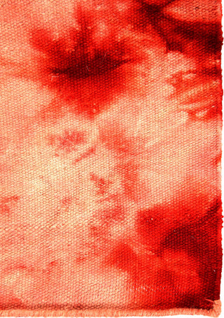 Exquisite Rugs Flatweave 9588 Red Area Rug Closeup Image