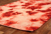 Exquisite Rugs Flatweave 9588 Red Area Rug Lifestyle Image Feature