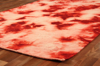 Exquisite Rugs Flatweave 9588 Red Area Rug Lifestyle Image Feature