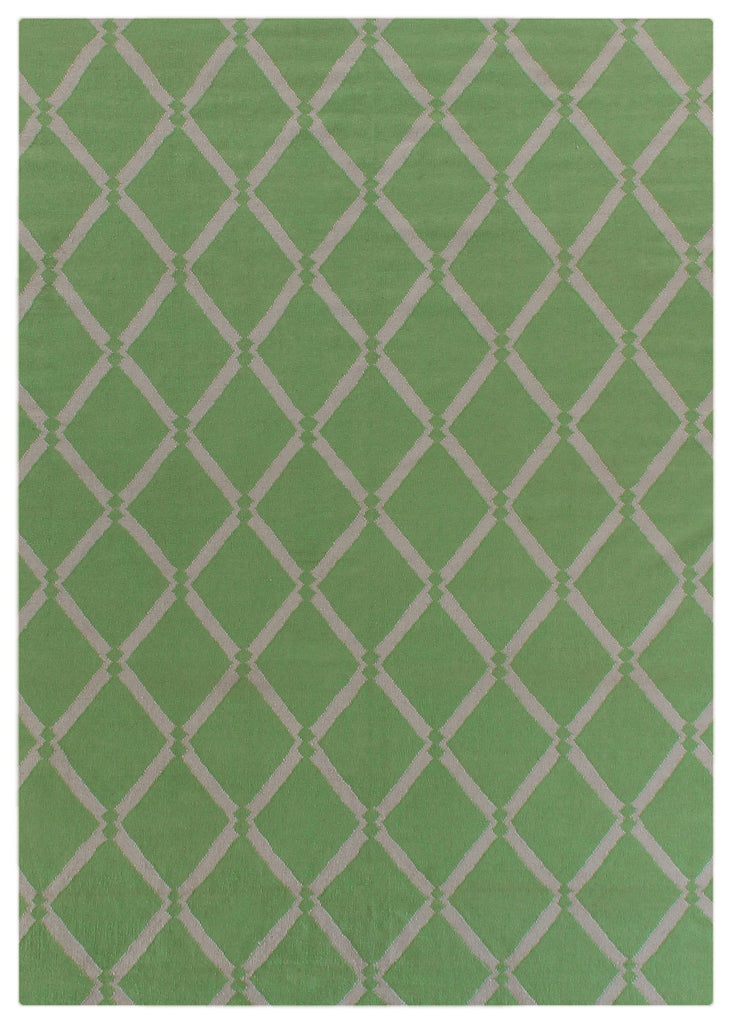 Exquisite Rugs Flatweave 9621 Mint Area Rug main image