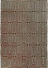 Exquisite Rugs Flatweave 9624 Brown Area Rug main image