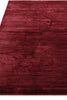 Exquisite Rugs Dove Plain 9656 Red Area Rug Corner Image