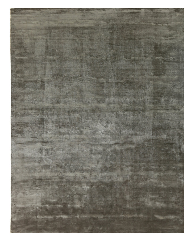Exquisite Rugs Dove Plain 9660 Dark Gray Area Rug main image