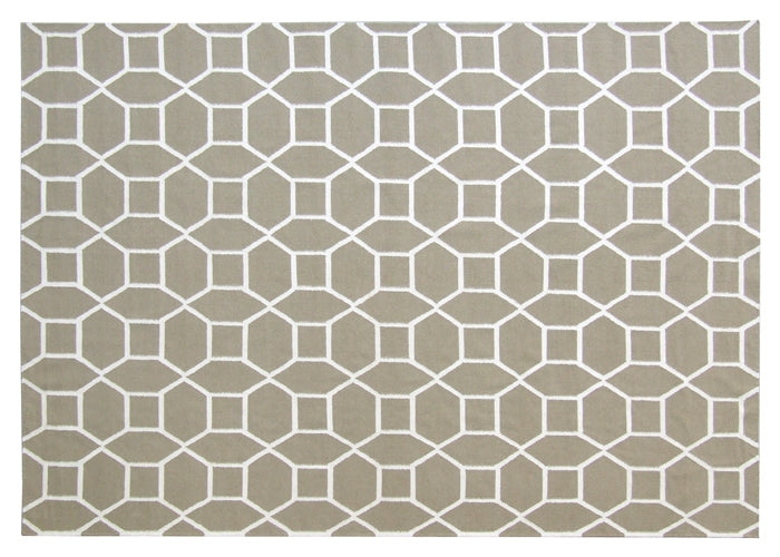 Exquisite Rugs Flatweave 9687 Sage Area Rug main image