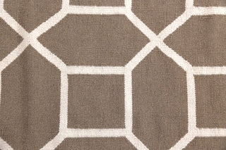 Exquisite Rugs Flatweave 9687 Sage Area Rug Corner Image