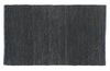 Exquisite Rugs Leather Durry 9727 Dark Gray Area Rug main image