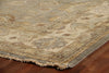 Exquisite Rugs Antique Weave Oushak 9729 Light Blue/Ivory Area Rug Corner Image
