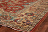Exquisite Rugs Antique Weave Serapi 9745 Rust/Gold Area Rug Corner Image