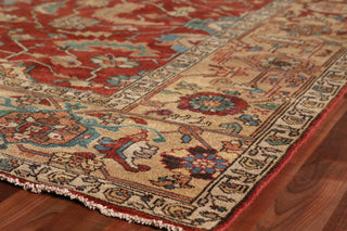 Exquisite Rugs Antique Weave Serapi 9745 Rust/Gold Area Rug Corner Image