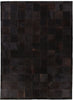 Exquisite Rugs Natural Hide 9753 Black Area Rug main image