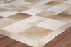Exquisite Rugs Natural Hide 9758 Beige Area Rug Corner Image