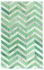 Exquisite Rugs Natural Hide 9759 White/Green Area Rug main image