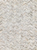 Exquisite Rugs Natural Hide 9761 White/Silver Area Rug