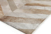 Exquisite Rugs Natural Hide 9771 Beige Area Rug Corner Image