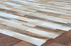 Exquisite Rugs Natural Hide 9784 Beige Area Rug Corner Image