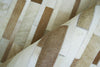 Exquisite Rugs Natural Hide 9784 Beige Area Rug Closeup Image
