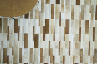 Exquisite Rugs Natural Hide 9784 Beige Area Rug Lifestyle Image Feature