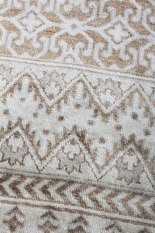 Exquisite Rugs Antique Weave Bamboo 9800 Beige Area Rug Closeup Image