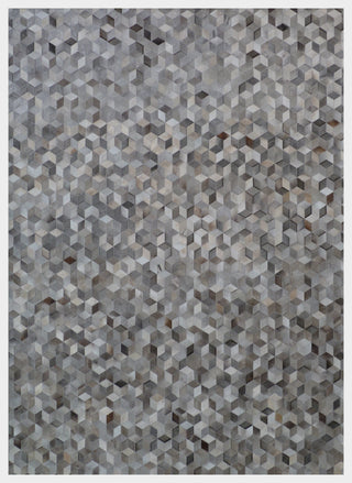 Exquisite Rugs Natural Hide 9817 Silver Area Rug main image