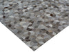 Exquisite Rugs Natural Hide 9817 Silver Area Rug Corner Image