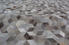 Exquisite Rugs Natural Hide 9817 Silver Area Rug Pile Image