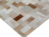 Exquisite Rugs Natural Hide 9819 Ivory Area Rug Corner Image