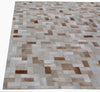 Exquisite Rugs Natural Hide 9819 Ivory Area Rug Closeup Image