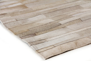 Exquisite Rugs Natural Hide 9823 Ivory/Beige/Multi Area Rug Corner Image