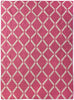 Exquisite Rugs Flatweave 9830 Pink Area Rug main image