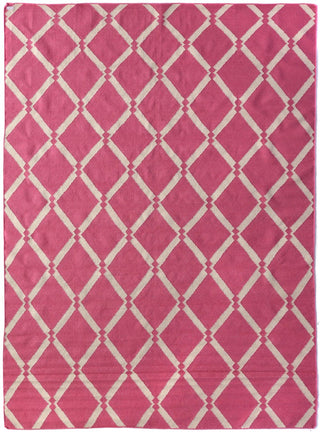 Exquisite Rugs Flatweave 9830 Pink Area Rug main image