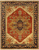 Exquisite Rugs Antique Weave Serapi 9831 Rust/Navy Area Rug main image