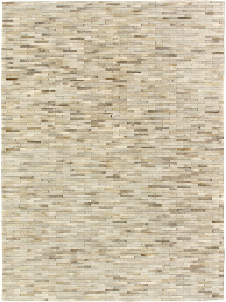 Exquisite Rugs Natural Hide 9903 Silver Area Rug main image