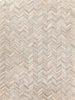 Exquisite Rugs Natural Hide 9904 Silver Area Rug main image
