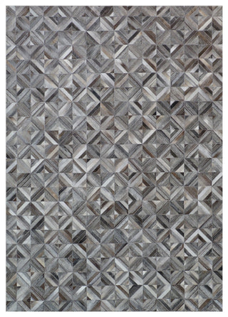 Exquisite Rugs Natural Hide 9933 Silver Area Rug main image