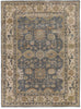 Exquisite Rugs Antique Weave Oushak 9936 Ivory/Cobalt Area Rug main image