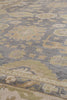 Exquisite Rugs Antique Weave Oushak 9936 Ivory/Cobalt Area Rug Pile Image